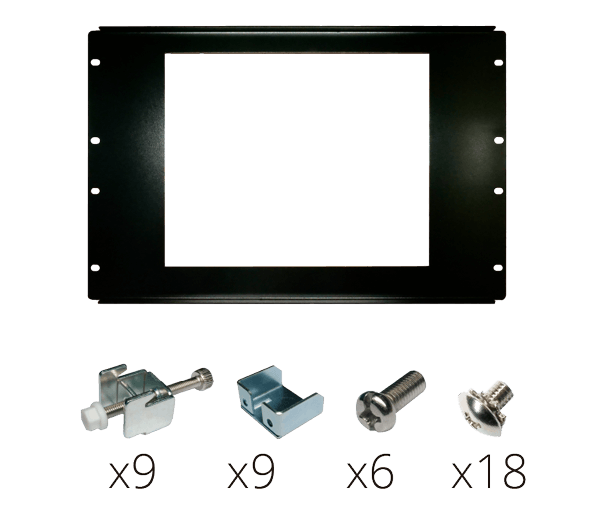 FRK12 - Standard 19" Rack Mount Kit for DM-F12A and PPC-F12B