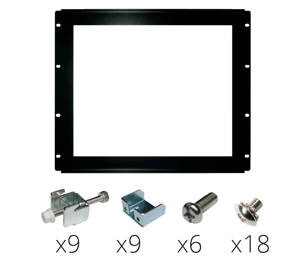 FRK17 - Standard 19" Rack Mount Kit for DM-F17A, PPC-F17A and PPC-F17B Series