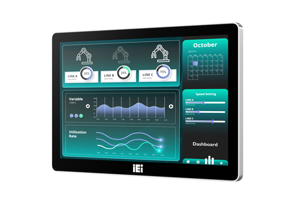 AFL4-W10-RK3568 - 10.1” Fanless Panel PC with Rockchip® RK3568 Processor, Debian10 or Android12 OS - Image 2